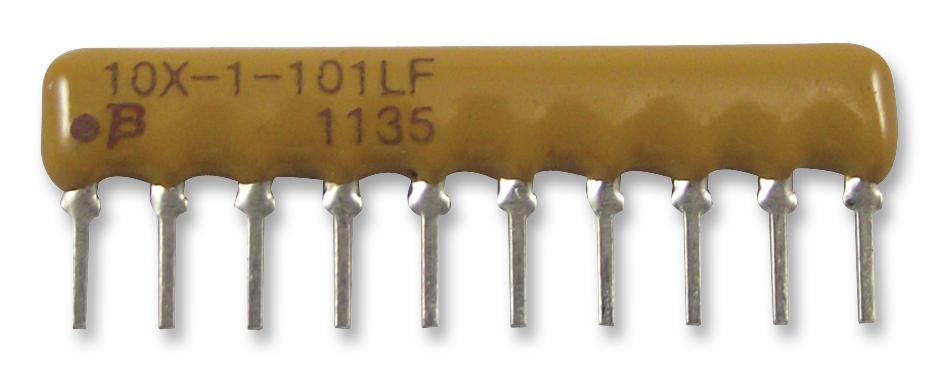 BOURNS , 4600X 270Ω ±2% Isolated Resistor Array, 4 Resistors, 1W total, SIP, Through Hole