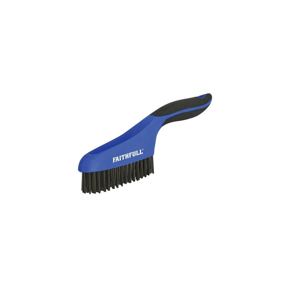  Steel Wire Scratch Brush 4 Rows