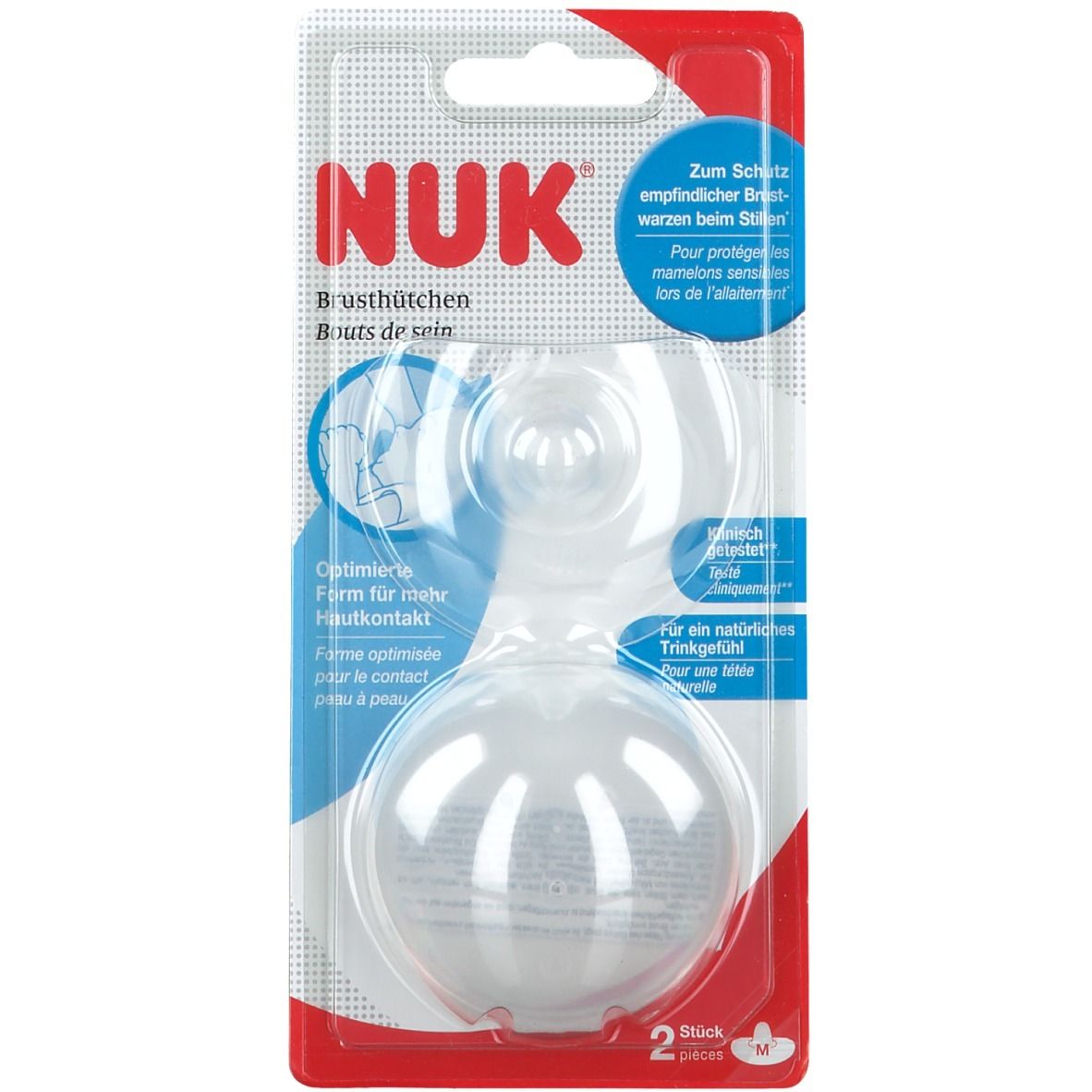 NUK 2er-Pack Stillhütchen Gr. M
