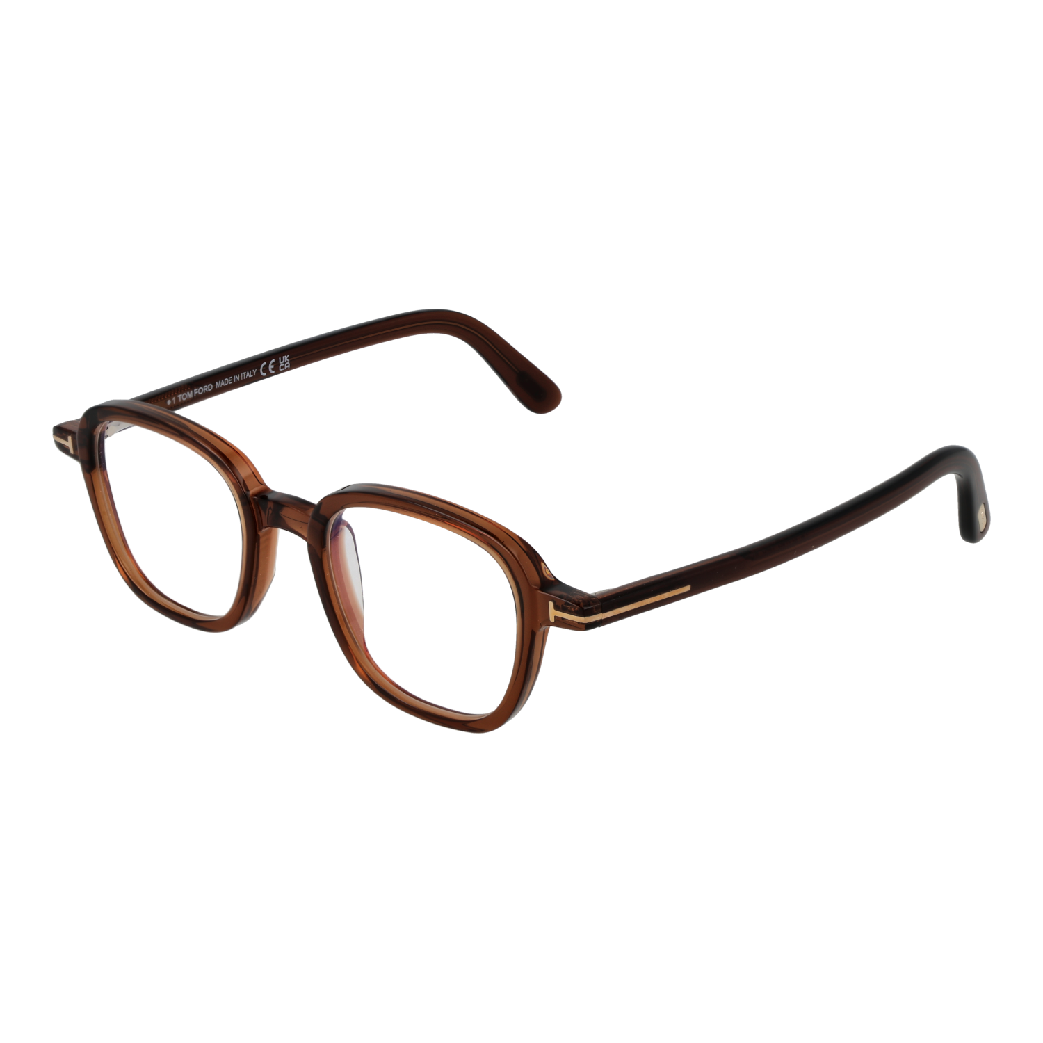 Tom Ford Ft5837-b 048 Shiny Dark Brown