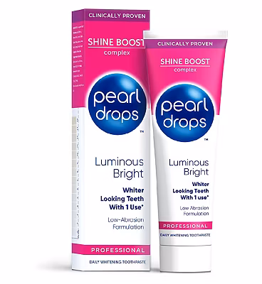 Pearl Drops Luminous Bright White Toothpolish 75ml
