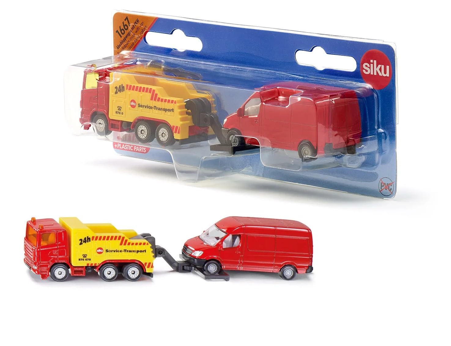 Siku 1:87 Recovery Truck With Van