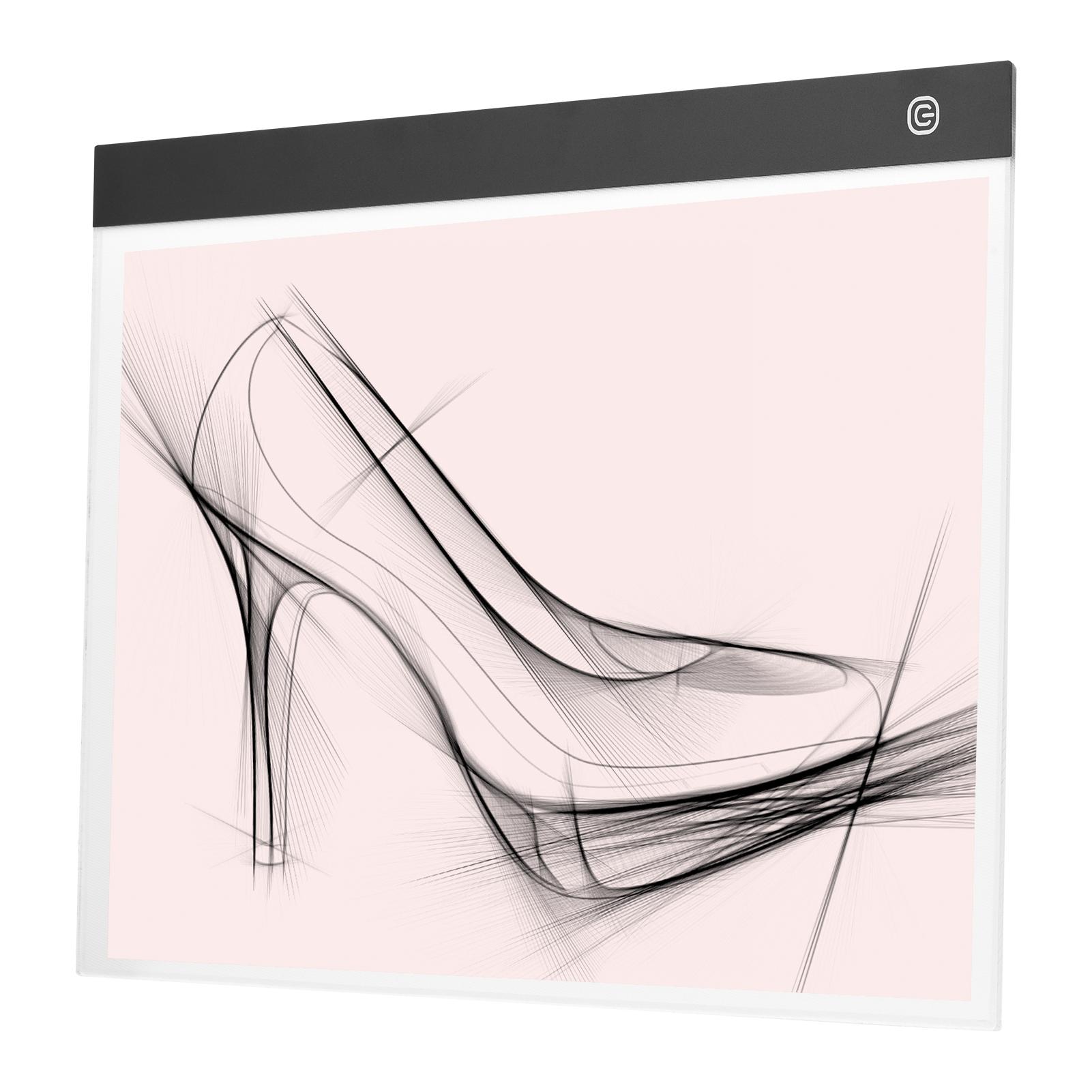 TOMTOP JMS A3 Copyboard Ultra-thin LED Light Pad Stepless Brightness Translucent Drawing Board USB Powered for A3G