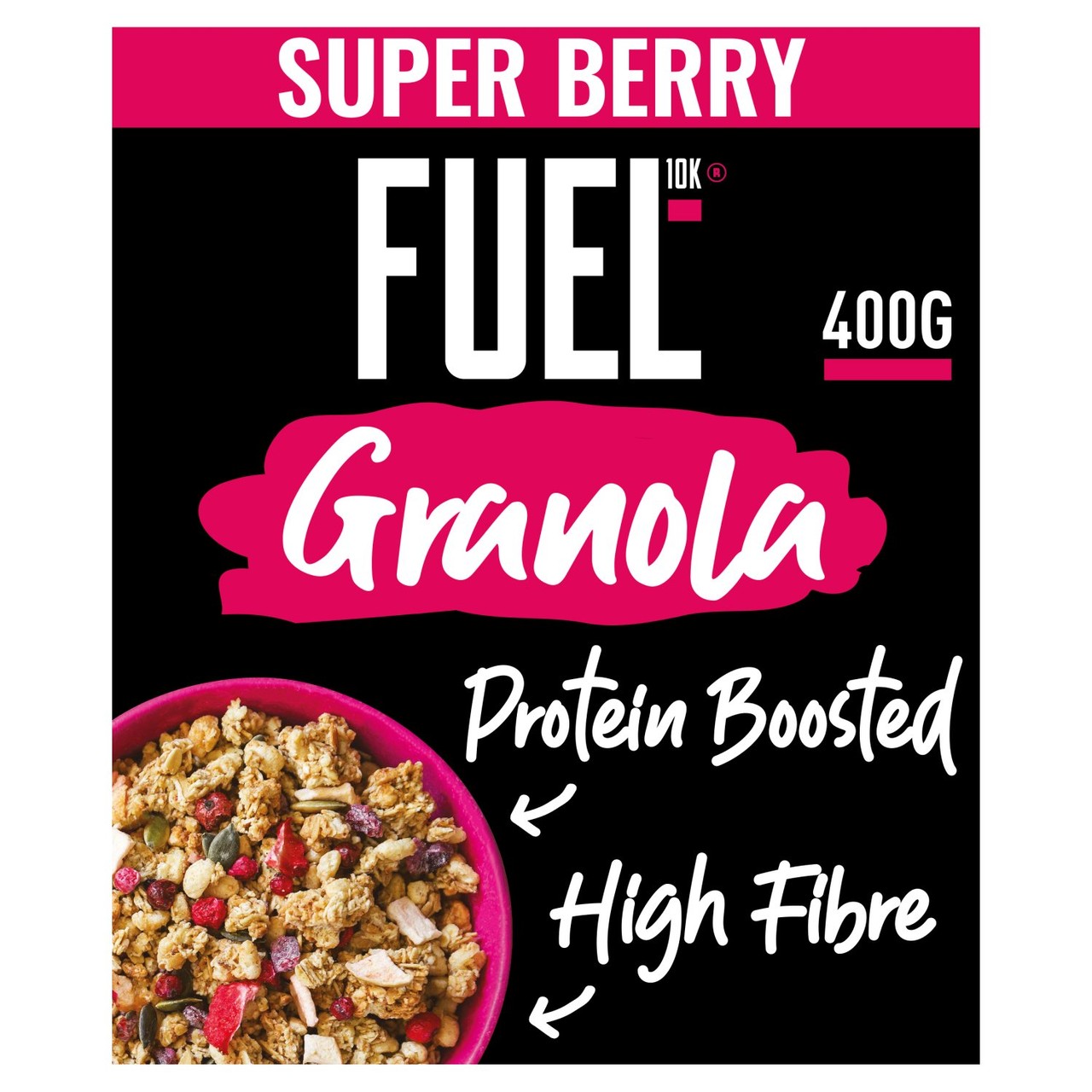 Fuel10K Protein Boosted Super Berry Granola 400g