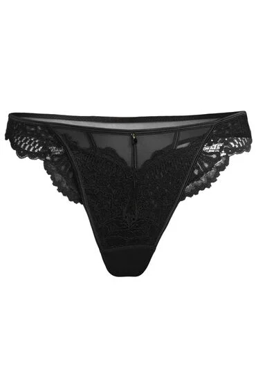 Hunkemoller Hunkemöller Whitney Highleg Thong Black