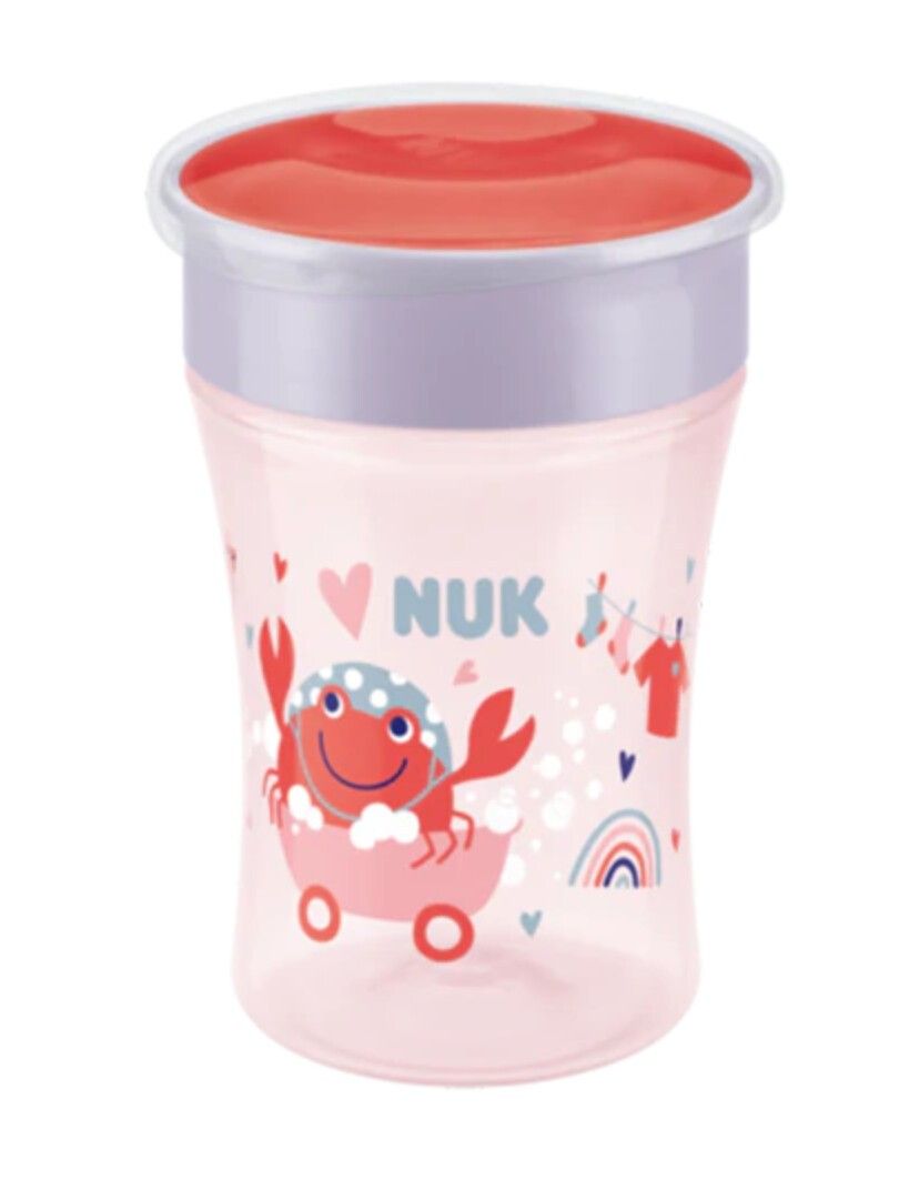 NUK Magic Cup 230ml - Single - 0.23 L - Red - Polypropylene - Cup...