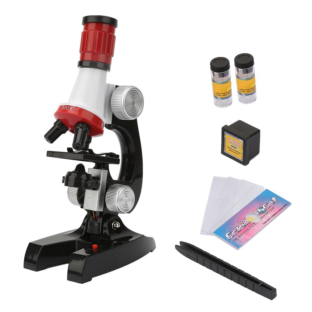 ZEBLAZE Kids Children Biological Microscope Kit Educational Science Beginner Microscope Toys