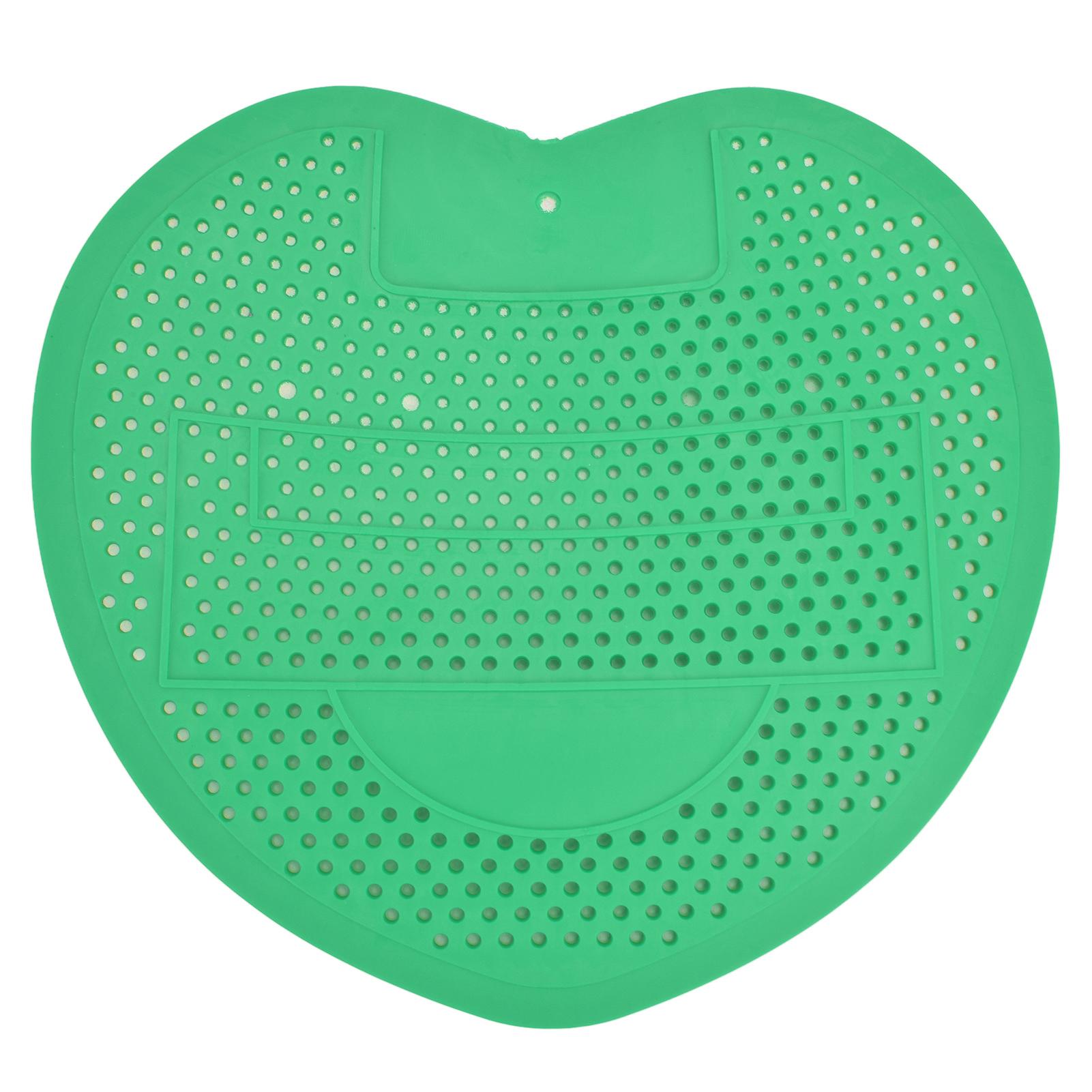 Health & Beauty PRODUCT Urinal Screen Anti Blocking Durable Splashproof Urinal Deodorizer for Bathroom Office green