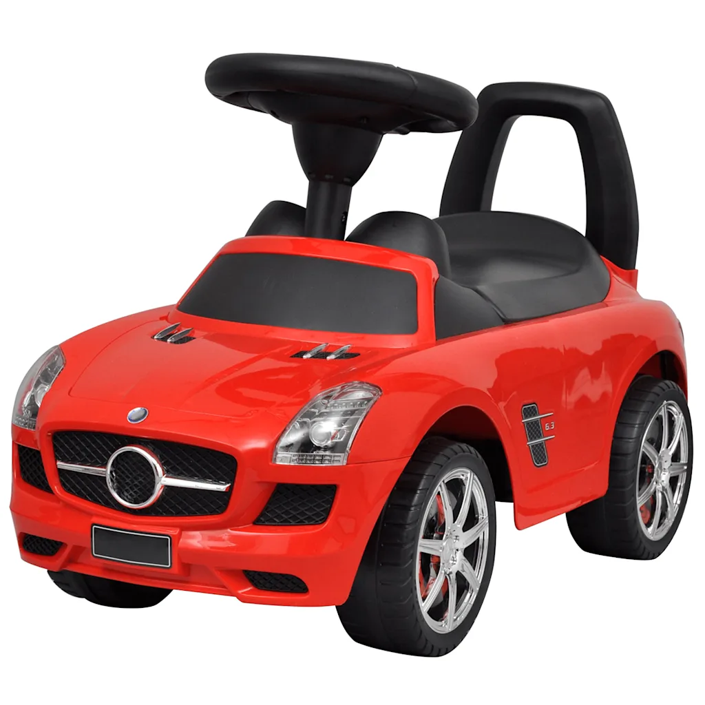 Comptoirxl Mercedes Benz Push-Powered Kids Car (Colour: Red) Red Unisex