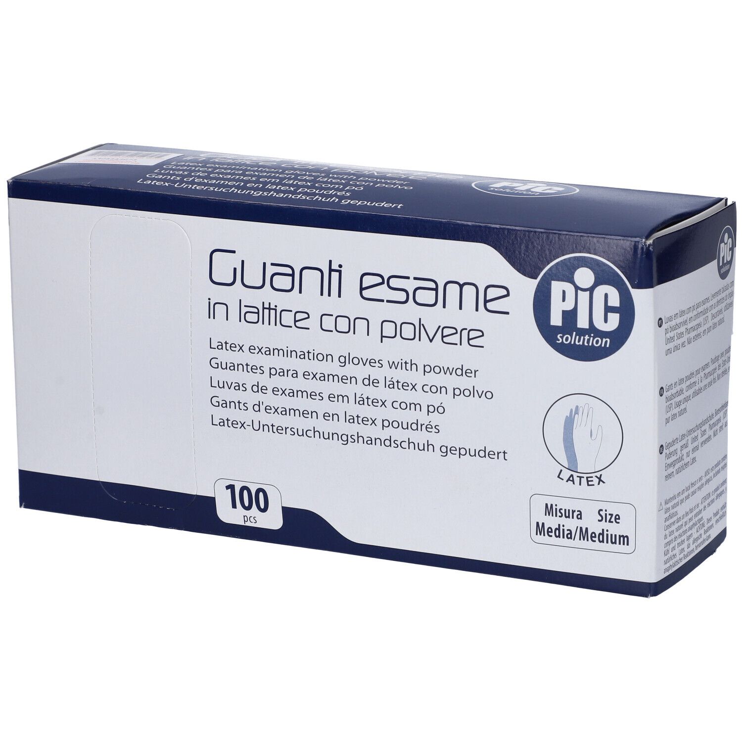 Pikdare Srl GUANTO PER ESPLORAZIONE PIC CON POLVERE MISURA M 100 PEZZI