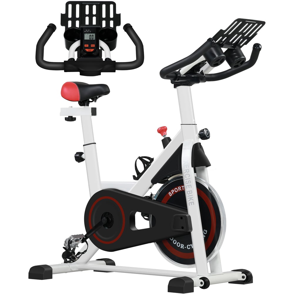 Homcom Adjustable Resistance Exercise Bike