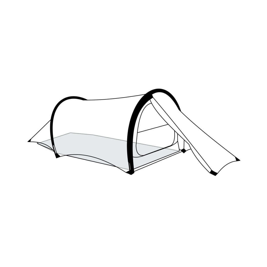 Bach Footprint MOA 3 Lite - Charcoal Grey - One Size