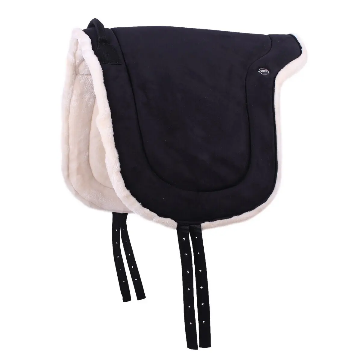 QHP Saddle Pads | QHP Bareback Pad Colour Black Size Full