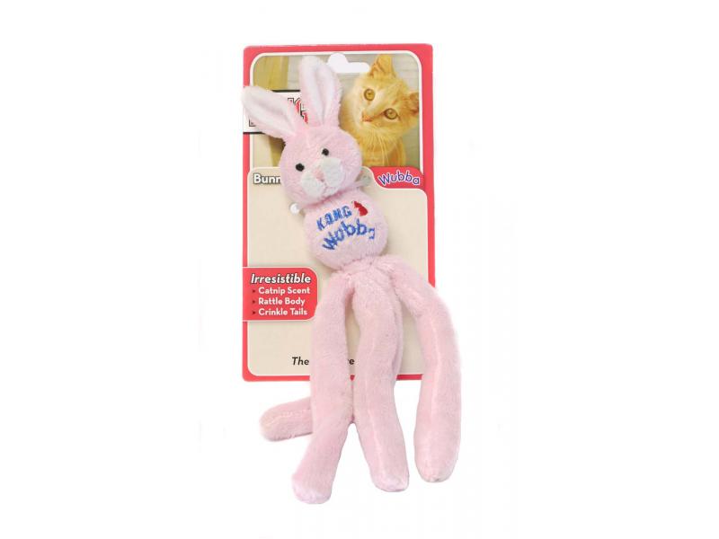 KONG Wubba Cat Toys - Bunny