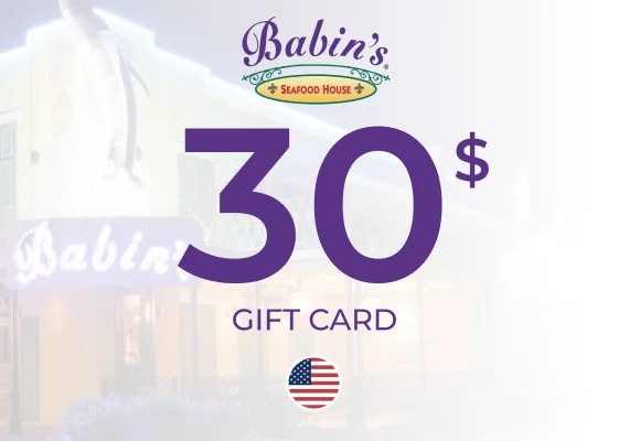 Babin's Seafood House Gift Card 30 Usd Key - United States