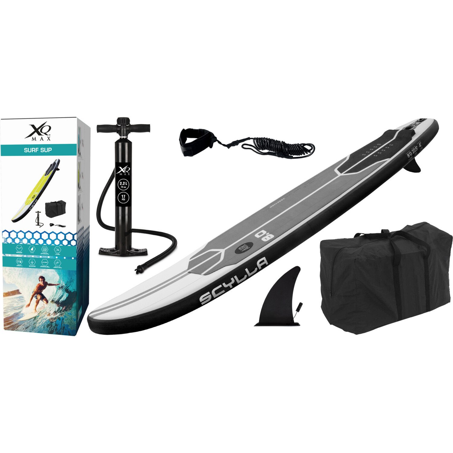 XQMAX 245 Surf Sup - Grey