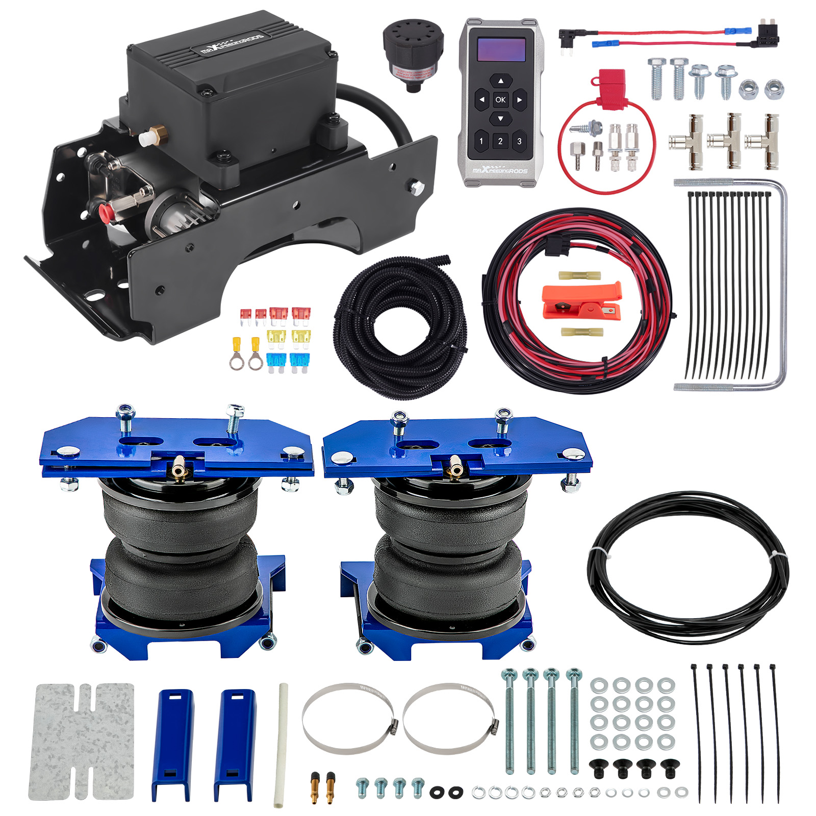 MaXpeedingrods Air Suspension Wireless Air Controller Kit compatible for Ram 2500 PICKUP 2003-2013