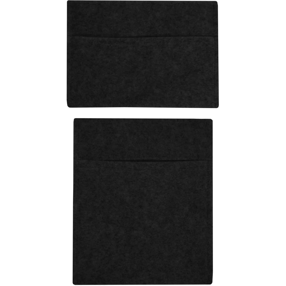MonsterShop Fabric Tool Storage Pouches - Black