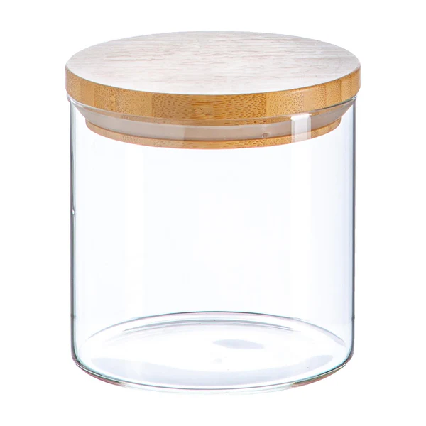 550ml Wooden Lid Storage Jar | By Argon Tableware