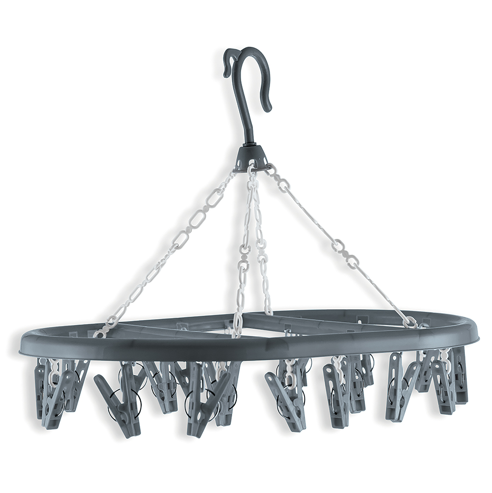 Senza MarcaGenerico Stendibiancheria per intimo mutande calzini sospeso in plastica con mollette