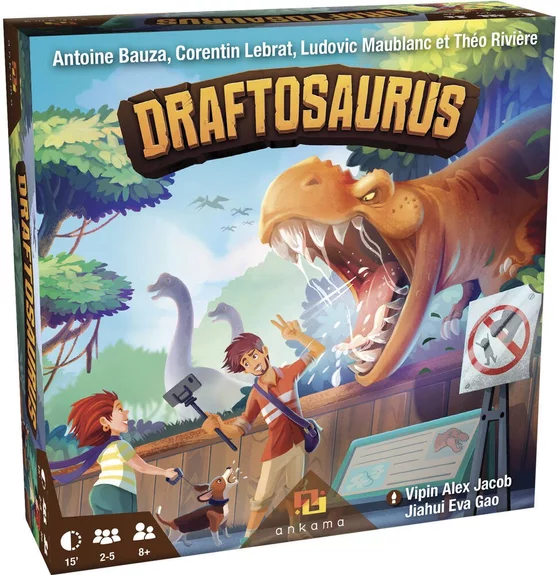 Ankama Jeu De Société Draftosaurus