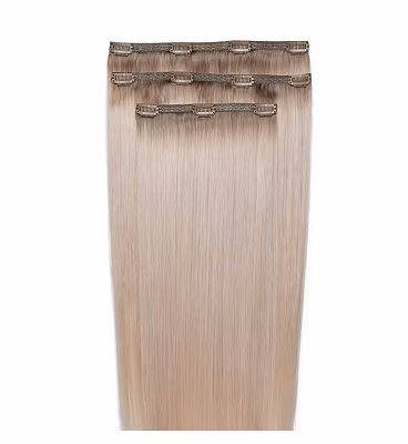 Beauty Works x Molly-Mae Deluxe Clip in 20 inch Glacier Blonde