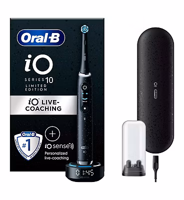 Oral B Oral-B iO10 Electric Toothbrush Cosmic Black Limited Edition