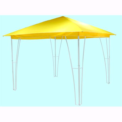Nessuno Gazebo in acciaio 3x3mt telo poliestere arredo esterno giardino SUN FLOWER