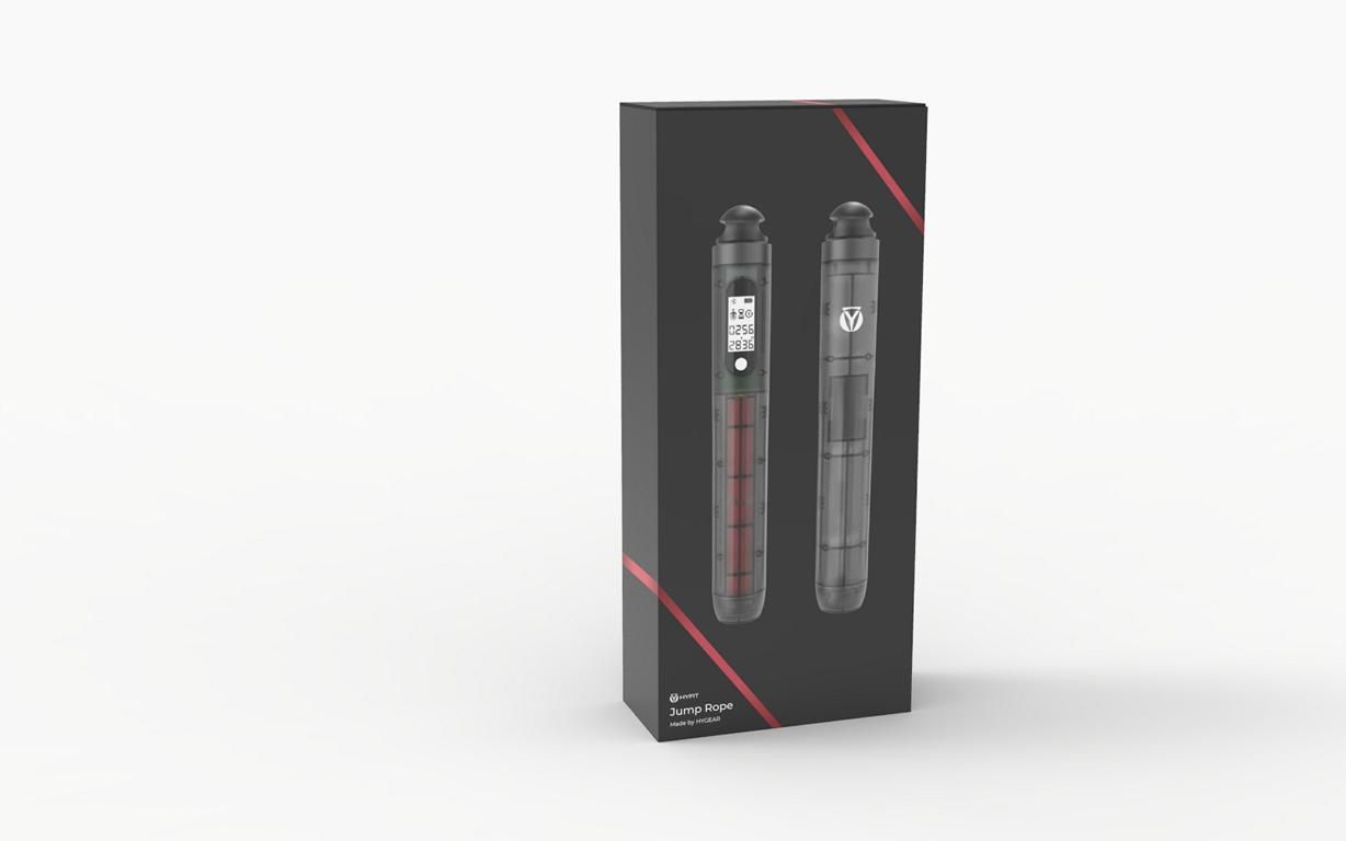 HYGEAR Hyrope Smart Bluetooth Skipping Rope - Black, Black