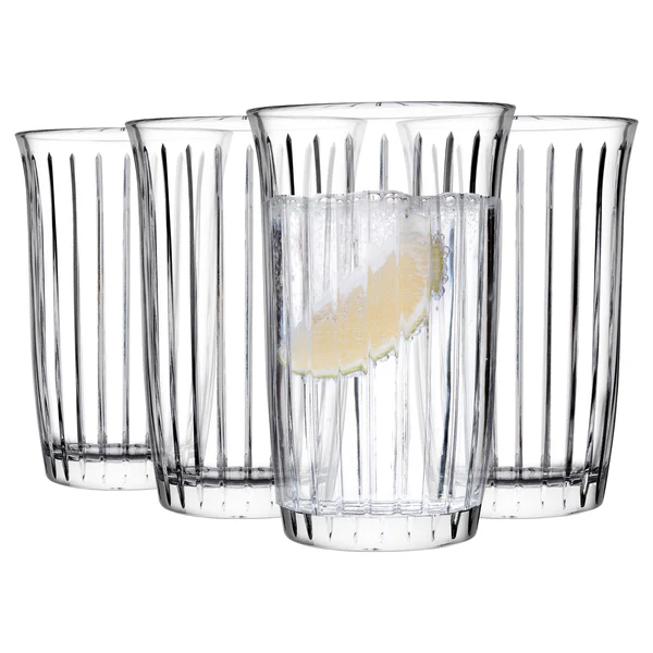 Pasabahce Joy Highball Glasses - 365Ml - Pack Of 4