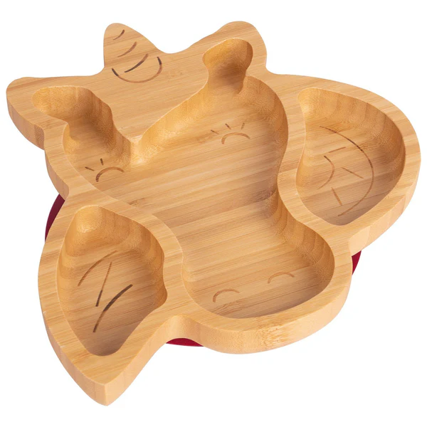 Bella The Unicorn Bamboo Suction Plate | By Tiny Dining