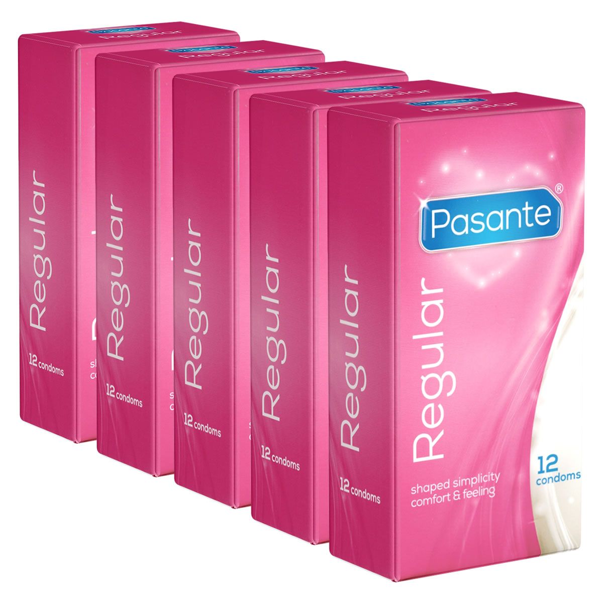 Pasante Regular Condoms - Pack of 12