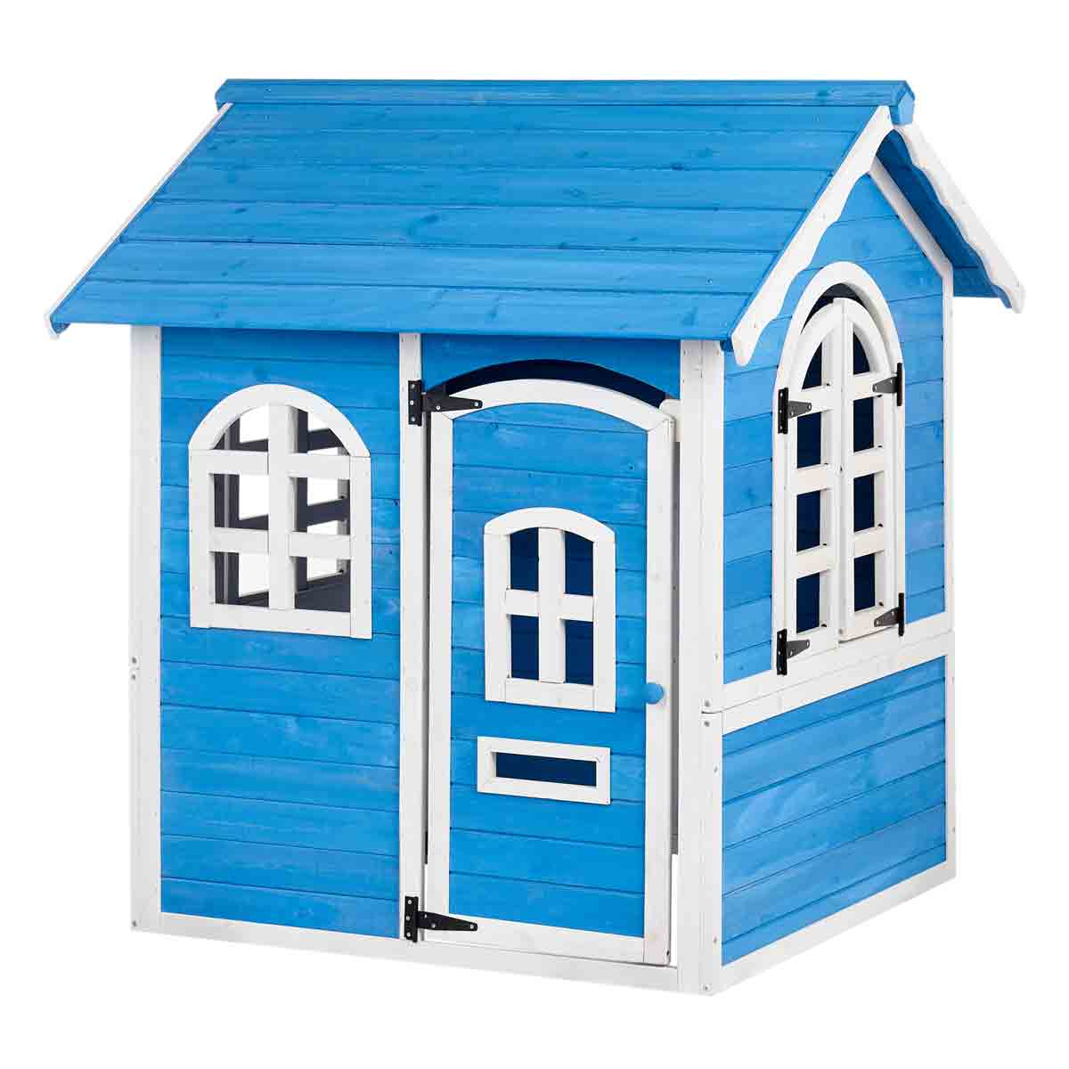 Beliani Garden Playhouse Kokkoni Wood Blue