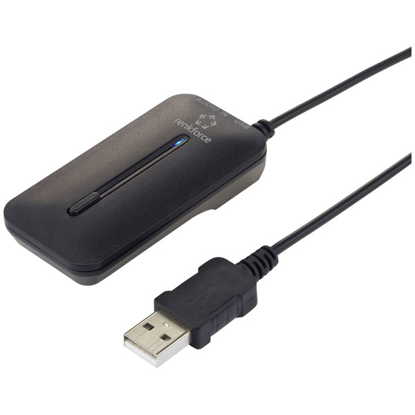 Renkforce RF-4724418 BTX-3000T Bluetooth audio transmitter 10 m ra...