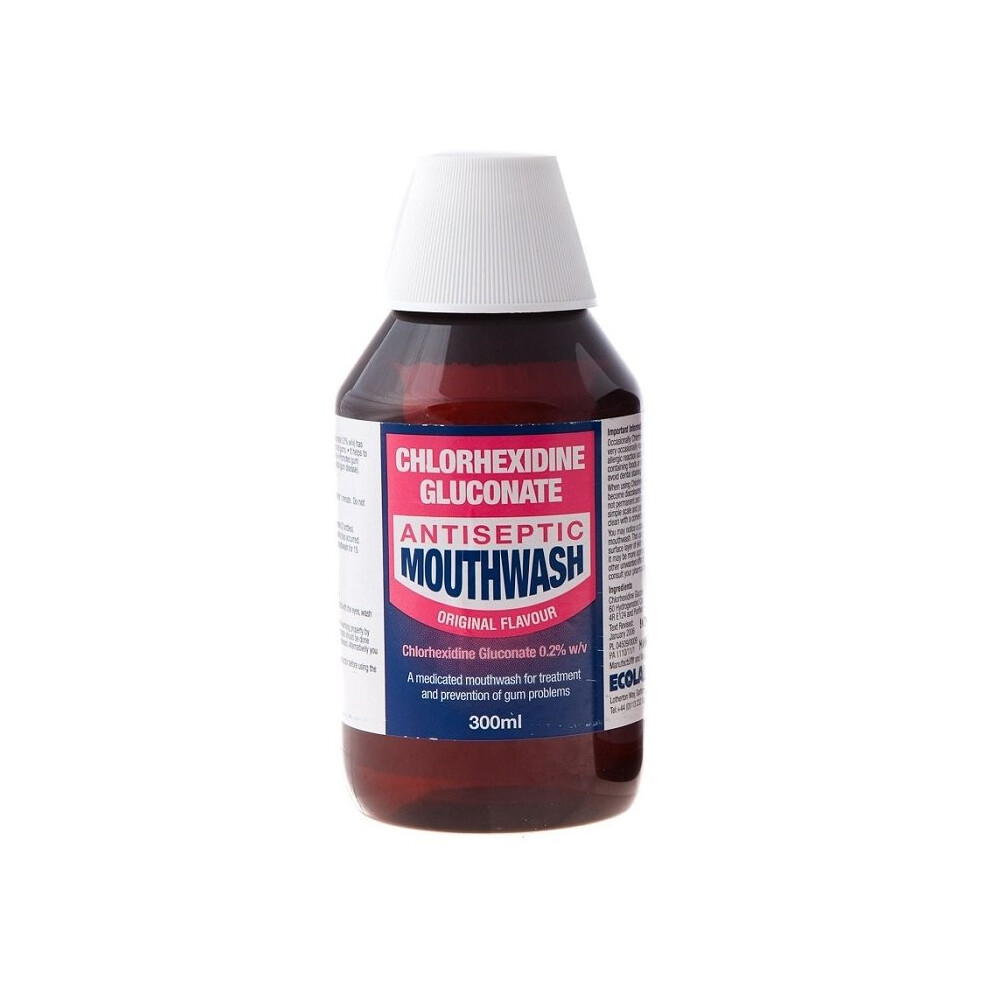 Chlorhexidine Mouthwash 300ml Original