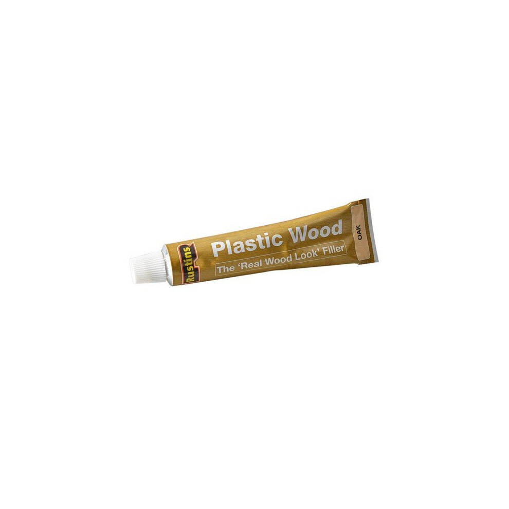 Rustins Plastic Wood Oak (pwoatu)
