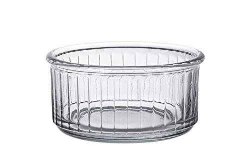 Duralex Oven Chef Glass Ramekins For Creme Brulee, Desserts - 10Cm - Pack Of 4