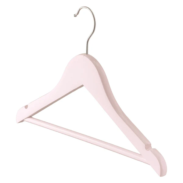 Harbour Housewares Wooden Children's Hanger - Light Pink