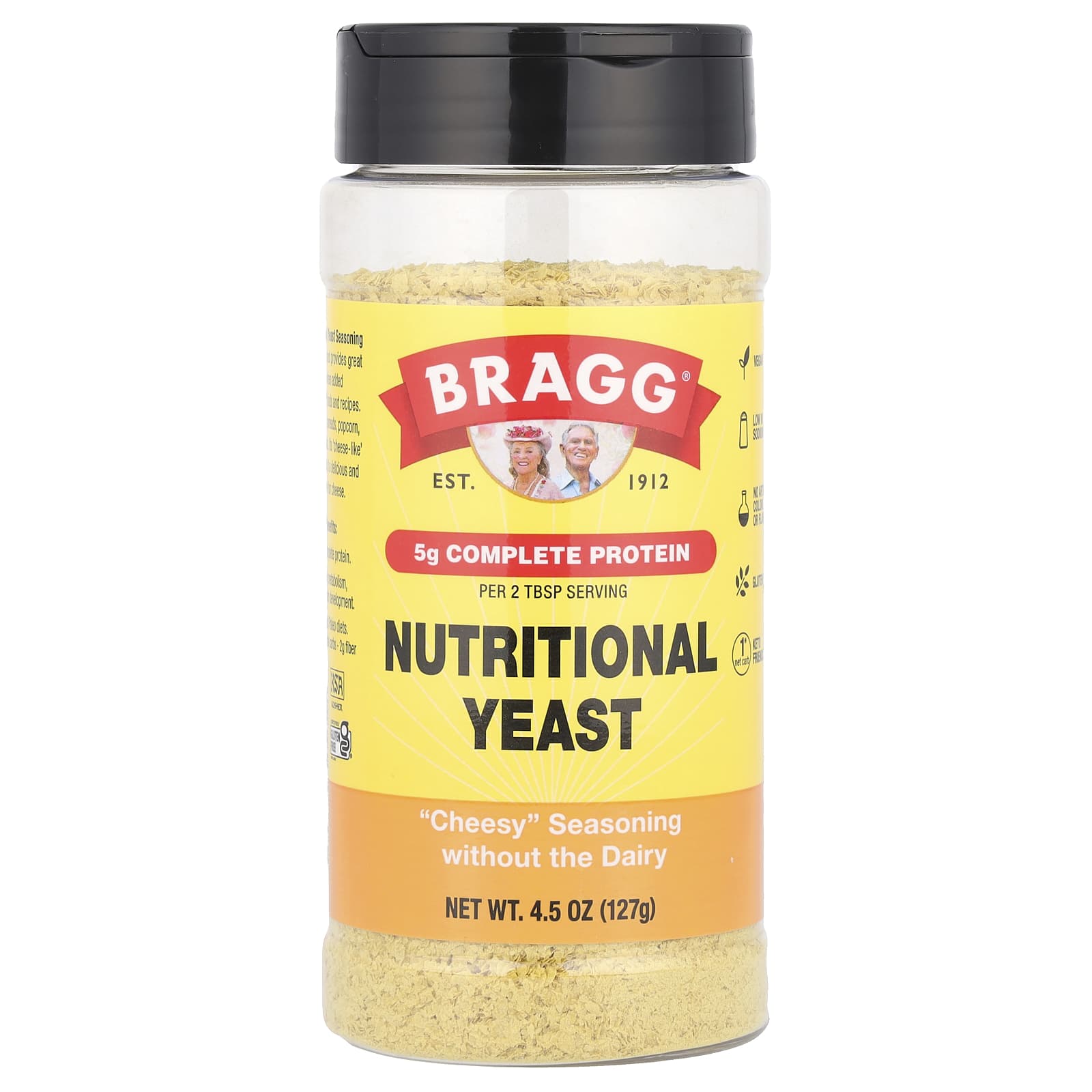Bragg Premium Nutritional Yeast Seasoning (4.5oz) 127g