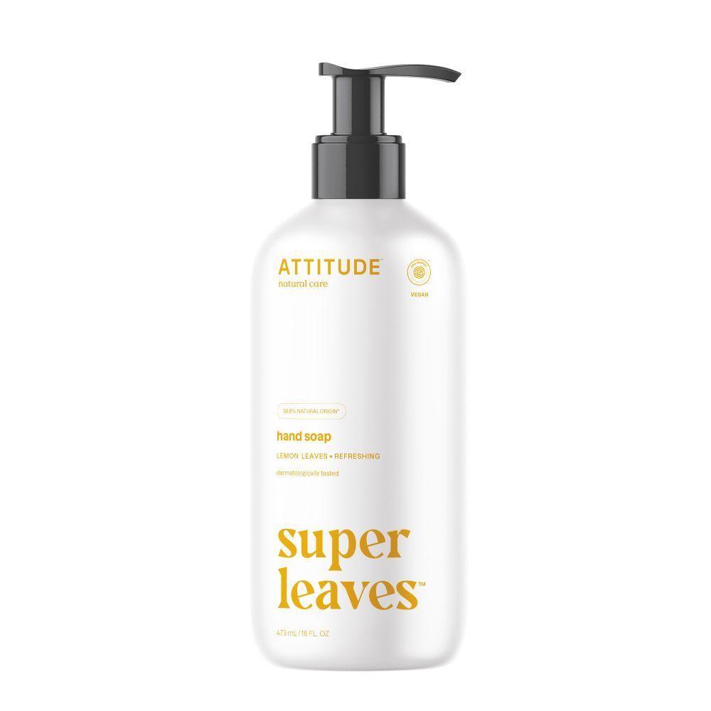 Attitude Super Leaves Savon Mains Feuilles de Citronnier Hand Soap