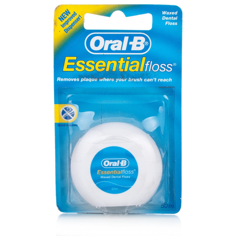 GD Cooper And Co Ltd Oral-B Essential Unwaxed Dental Floss - 6 Pac