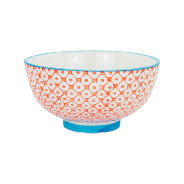Nicola Spring 400ml Rice Bowl blue,orange