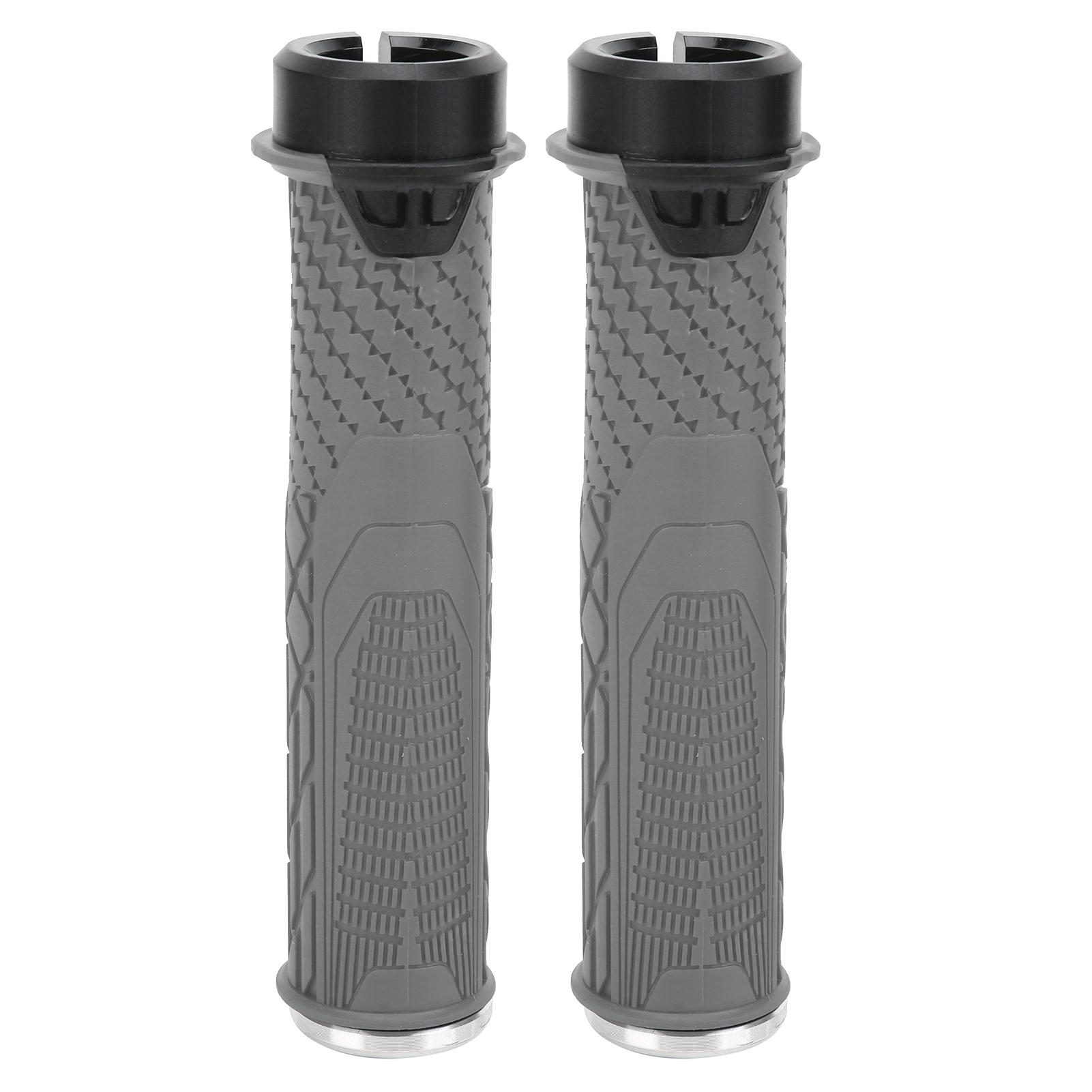 Fishine WAKE Bike Rubber Shock Absorption Handlebars Bicycle Handle Grips Bike AccessoryGray