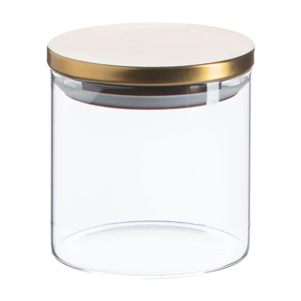 550ml Glass Storage Jar with Metal Lid | By Argon Tableware