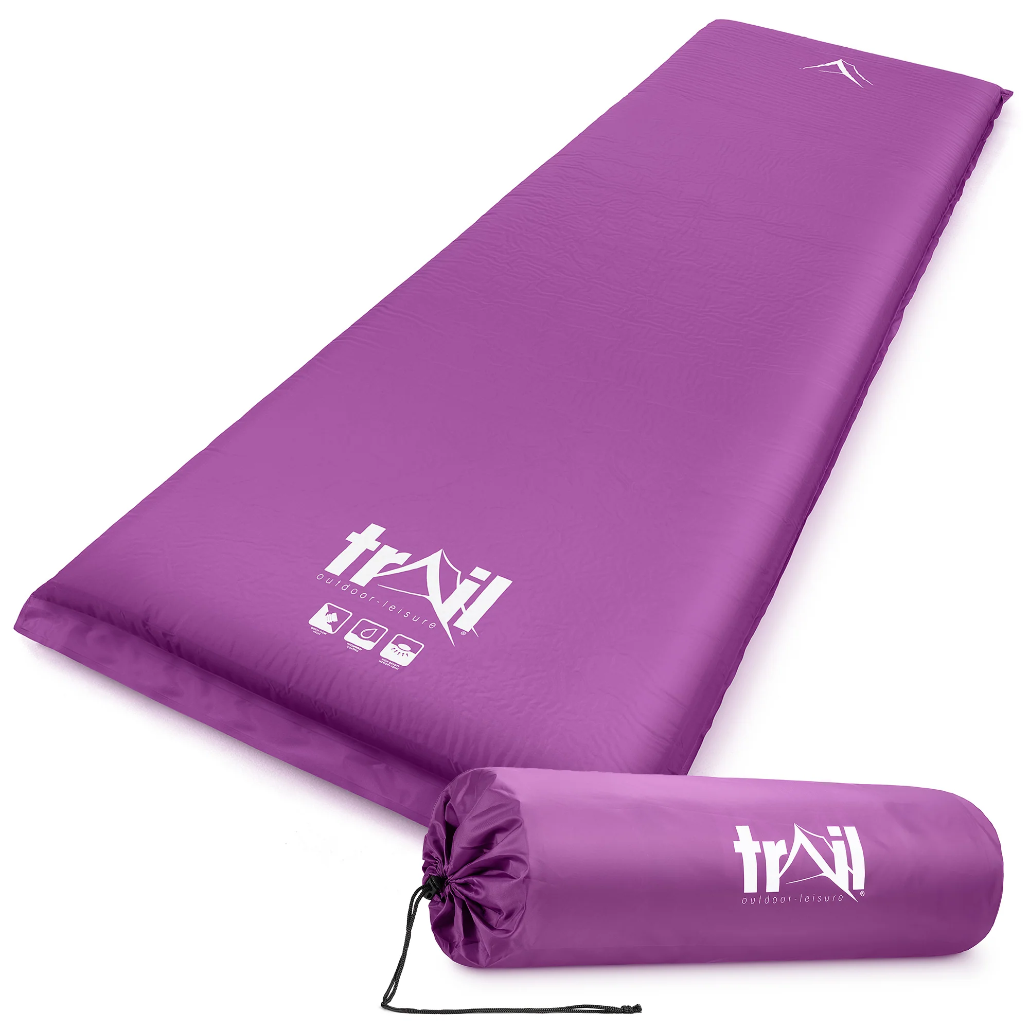 TRAIL Extra Wide Self Inflating Sleeping Mat (10cm)