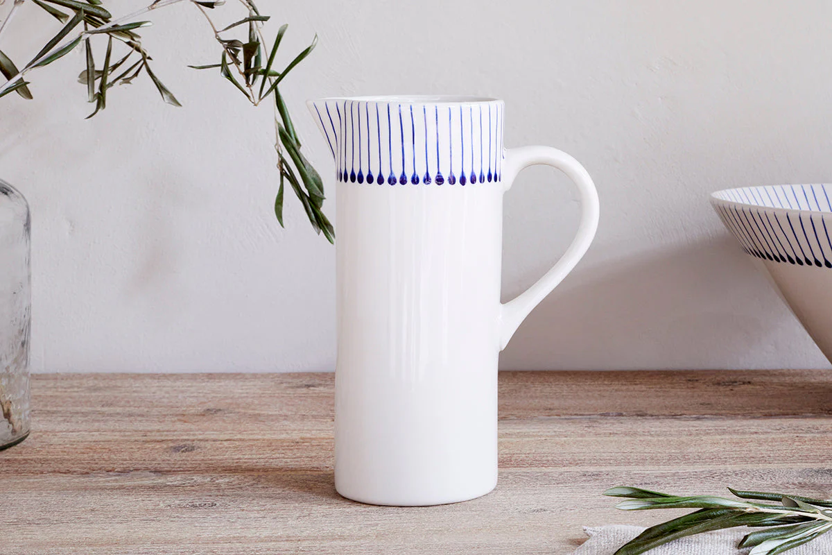 Nkuku Iba Jug | Serveware | Indigo