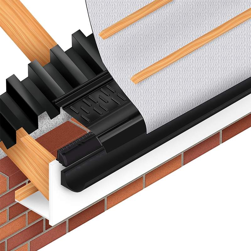 HAMBLESIDE DANELAW 3 in 1 Eaves Ventilation Pack 25,000mm2 - 6m Pack HD 3025VP