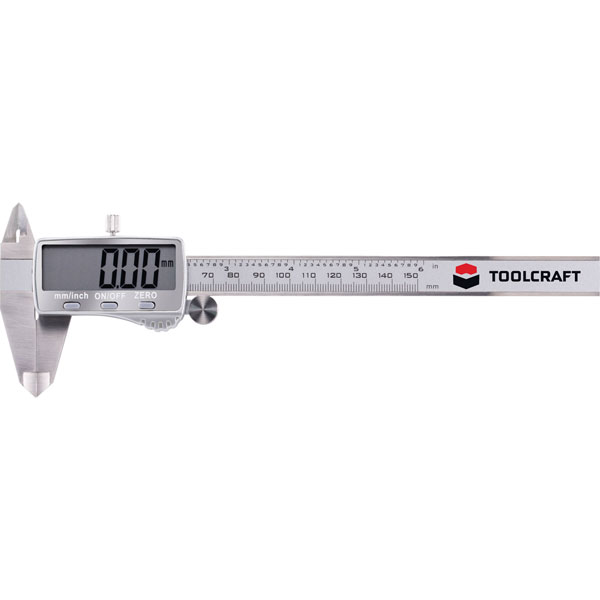 TOOLCRAFT TO-7167606 Digital Caliper 300mm Precision Measuring Tool