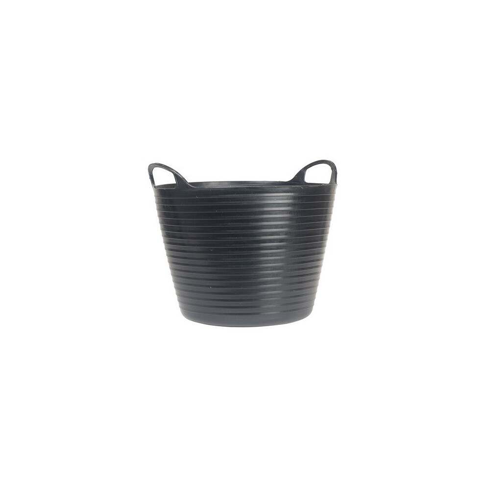 Faithfull FAIFLEX15B Heavy-Duty Polyethylene Flex Tub 15 litres (Black)