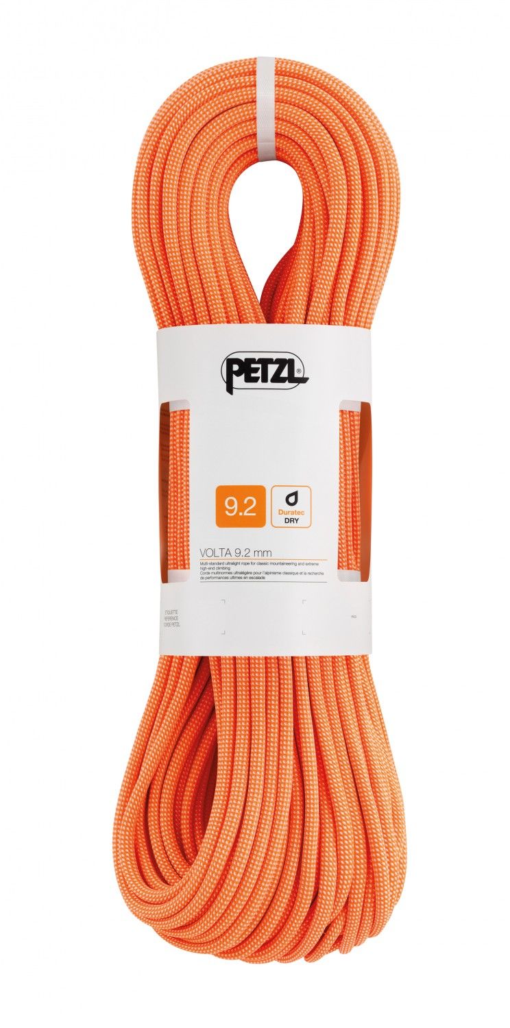 Petzl Bergseil Volta 9.2mm 70m orange